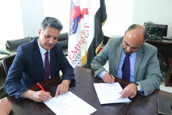 The signing of a memorandum of understanding between the UAE University and the Injaz Foundation "Yemen" in support of student leadership and creativity