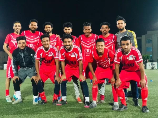 The university team leads the semi-finals in the Yemeni Universities League, which is joined by Al-Wahda Club in Sana’a.