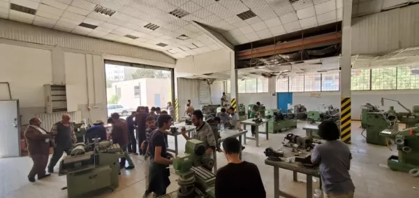 Inauguration of the training course for students of the second level of mechatronics engineering at Dhahban Industrial Technical Institute