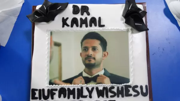 The university honors Eng. Kamal Matash by organizing a farewell party for him