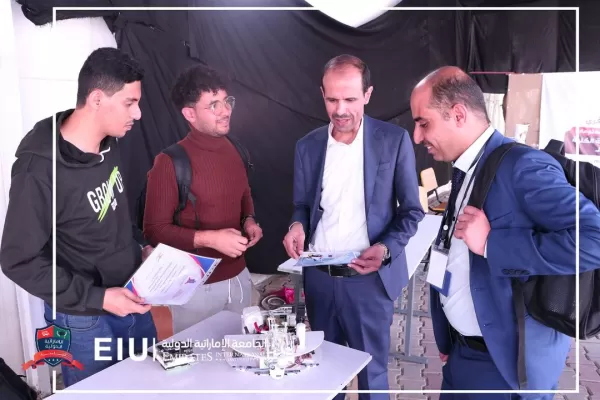 The conclusion of the exhibition of scientific projects and graduation projects for students of the College of Engineering