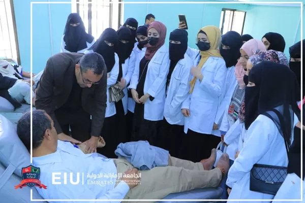 A scientific visit for students of the Medical Laboratory Department, third level, to the National Center for Blood Transfusion and Research