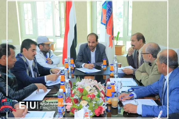 The University Council holds its regular meeting headed by the University President, Dr. Nasser Al-Mofari