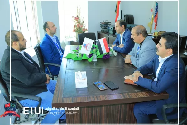 The President of the UAE University receives the President of the Yemeni Jordanian University to discuss ways of joint cooperation between the two universities