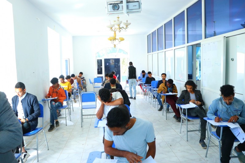 The launch of the final examinations for the first semester of the academic year 2020-2021 AD in the Faculties of Engineering and Administrative Sciences