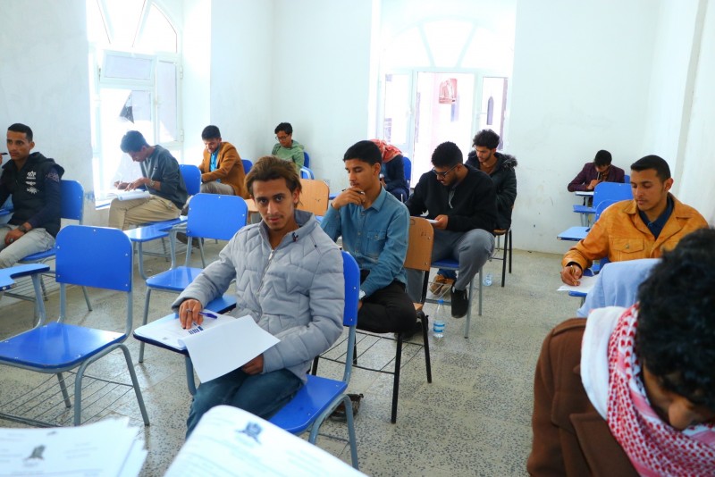 The launch of the final examinations for the first semester of the academic year 2020-2021 AD in the Faculties of Engineering and Administrative Sciences