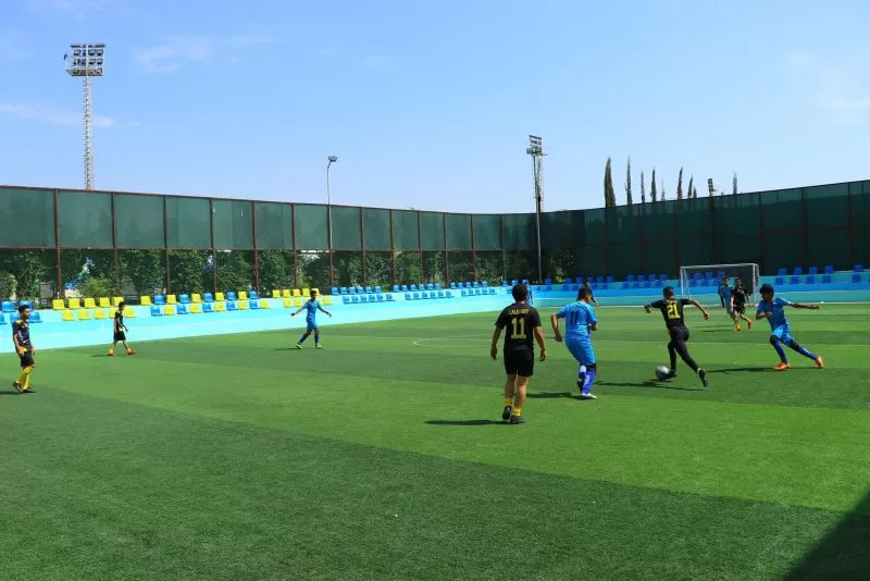 In the presence of the Vice President of the University, Dr. Ahmed Al-Baadani The conclusion of the university’s football league between the university’s faculties in its fifth season and honoring the team that won the League Cup