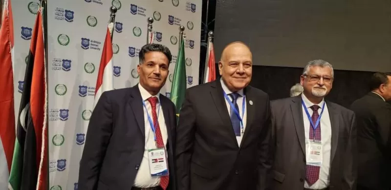 The President of the UAE University participates in the work of the Association of Arab Universities Conference, held in Jordan during the period 27-28 March