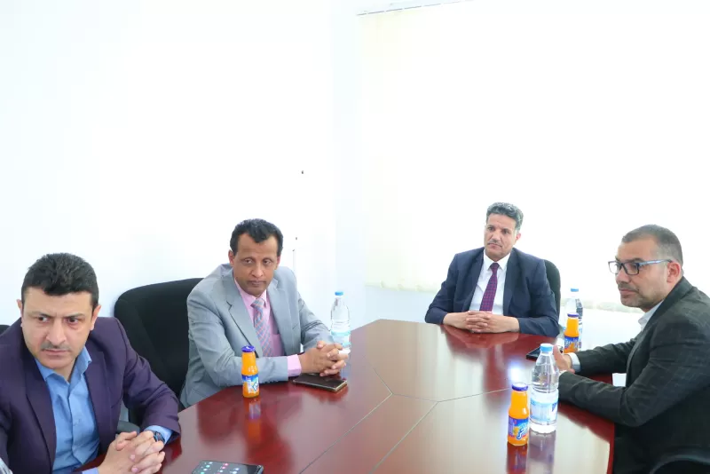 The President of the University meets the Vice President of the Higher Authority for Science, Technology and Innovation