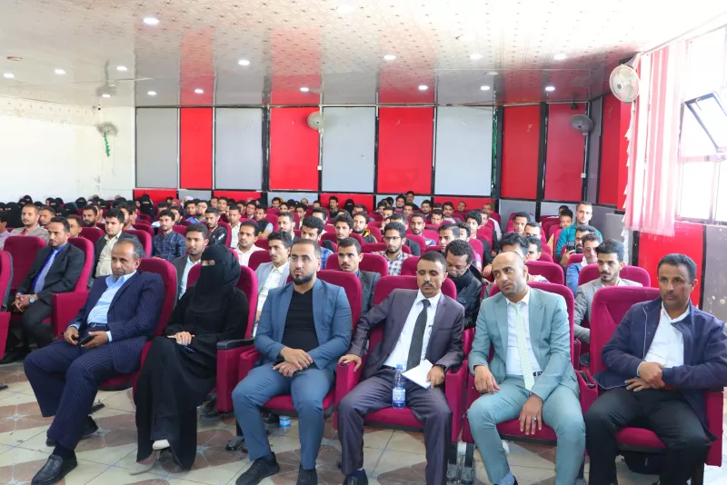 Students of the College of Medicine and Health Sciences at the university organize an introductory workshop for the ECFMG program