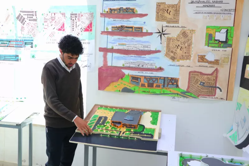 The Department of Architecture presents scientific projects for second-level students within the design course 2