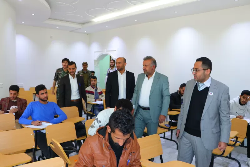 Launching the final exams for the first semester of the academic year 2021-2022 in the Faculties of Engineering and Administrative and Financial Sciences