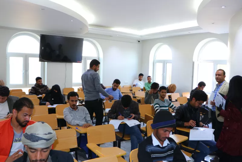 Launching the final exams for the first semester of the academic year 2021-2022 in the Faculties of Engineering and Administrative and Financial Sciences