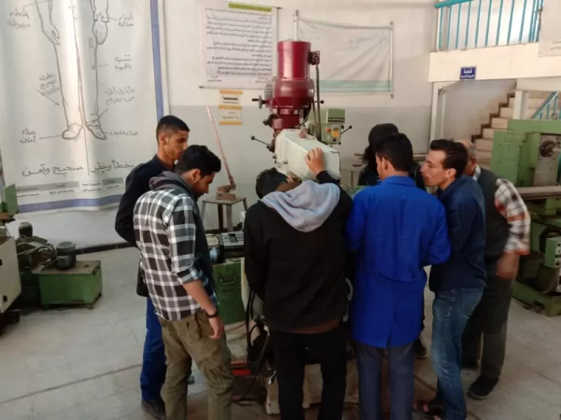 Conclusion of the training course for mechatronics engineering students at Dhahban Industrial Technical Institute