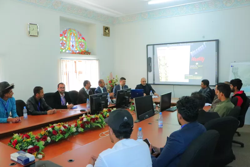 The conclusion of the training course for the second group of students of the Department of Oil and Gas Engineering on computer applications used in petroleum operations