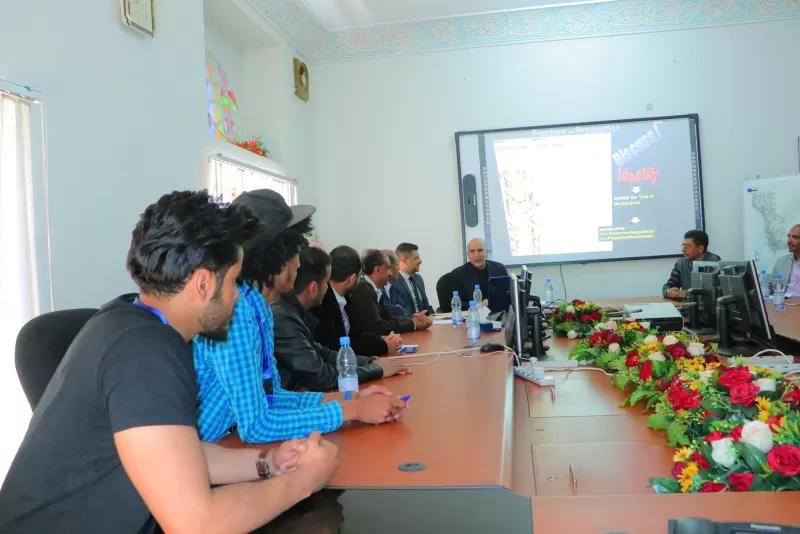 The conclusion of the training course for the second group of students of the Department of Oil and Gas Engineering on computer applications used in petroleum operations