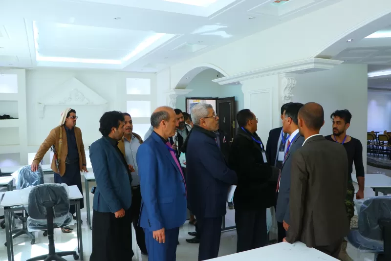 The Minister of Higher Education and Scientific Research reviews the progress of work and equipment in the fourth educational building of the university