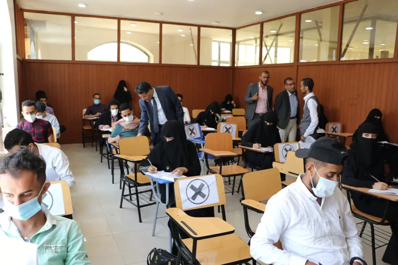 The President of the University inaugurates the final exams for the second semester in the Faculties of Engineering and Administrative Sciences