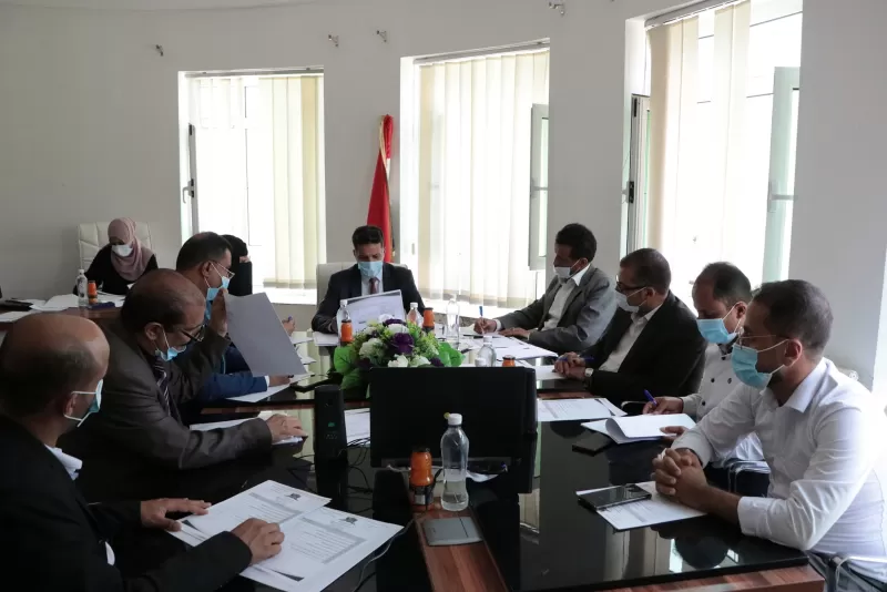 The University Council holds its periodic meeting headed by the President of the University, Dr. Najib Al-Kumaim