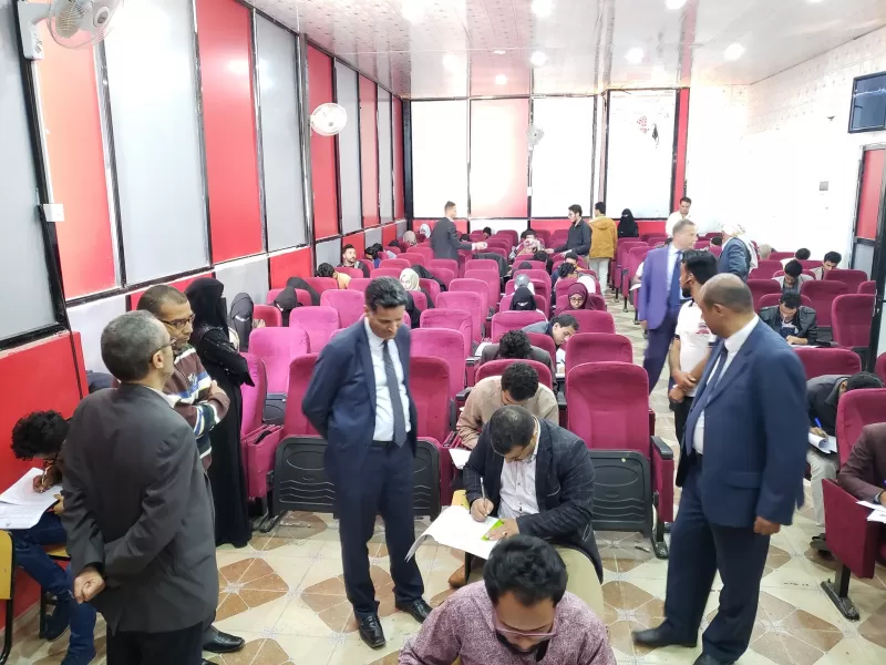 Launching the final exams for the first semester of the academic year 2019-2020 in the Faculties of Engineering and Administrative Sciences