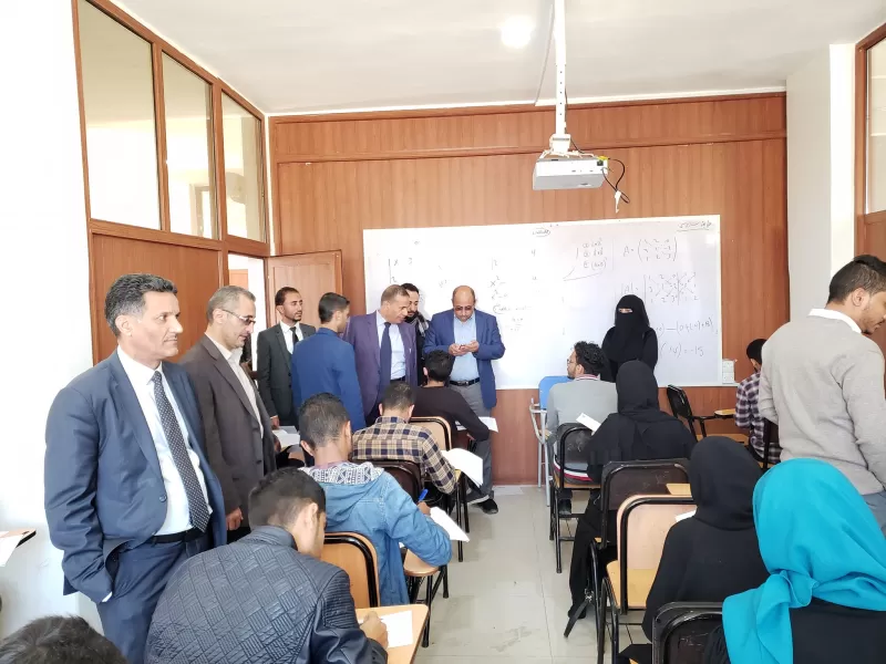 Launching the final exams for the first semester of the academic year 2019-2020 in the Faculties of Engineering and Administrative Sciences