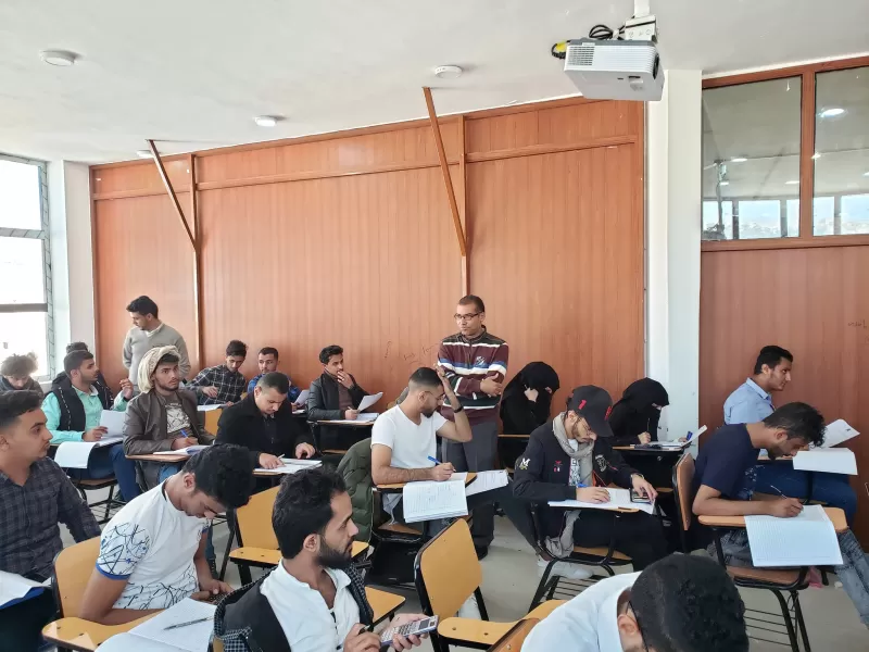 Launching the final exams for the first semester of the academic year 2019-2020 in the Faculties of Engineering and Administrative Sciences