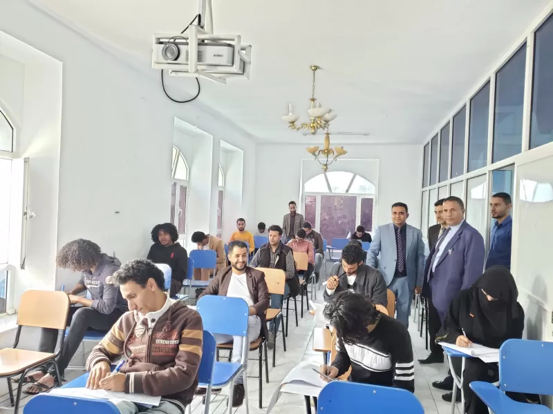 Launching the final exams for the first semester of the academic year 2019-2020 in the Faculties of Engineering and Administrative Sciences