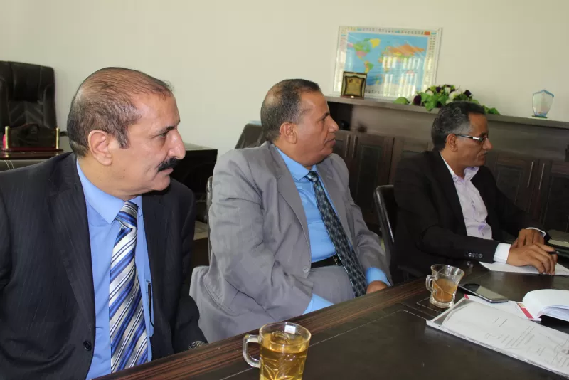 A meeting of the presidency of the university with the deans of the faculties to determine the level of preparation for the progress of the educational process at the beginning of the new academic year