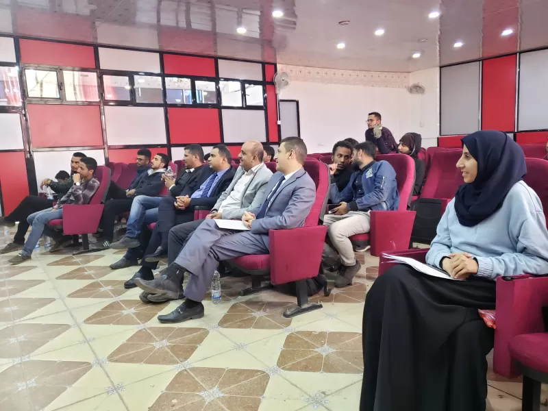 The conclusion of the discussion of the graduation projects of the Mechatronics Engineering Department at the College of Engineering and Information Technology