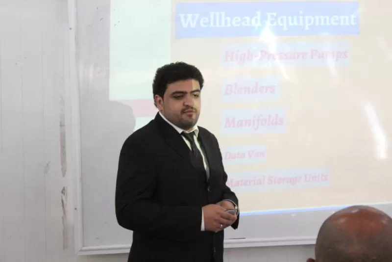 Graduation project entitled Improving the productivity of bedrock using hydraulic fracturing