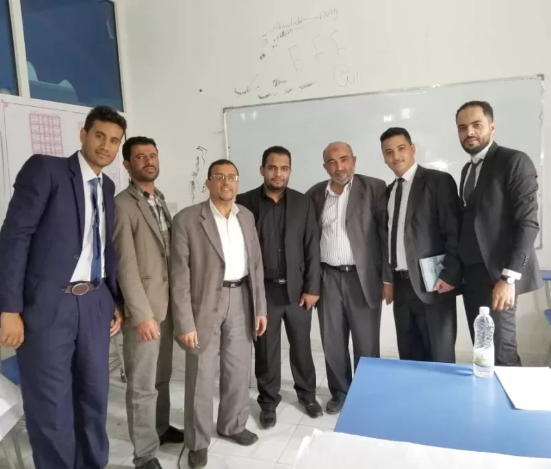 Completing the discussion of graduation projects for students of the Civil Engineering Department at the Faculty of Engineering and Information Technology at the university