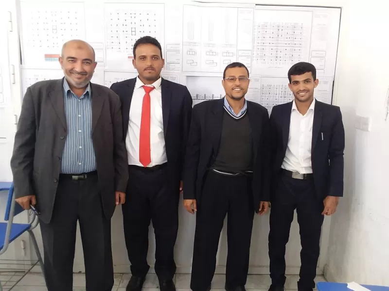 Completing the discussion of graduation projects for students of the Civil Engineering Department at the Faculty of Engineering and Information Technology at the university