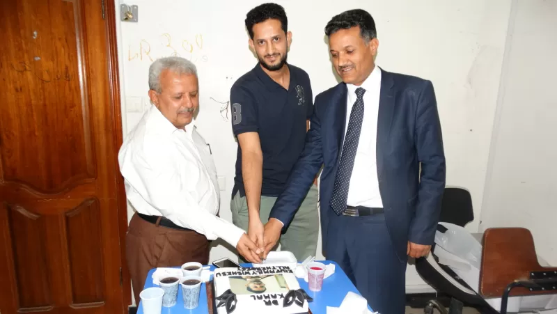 The university honors Eng. Kamal Matash by organizing a farewell party for him