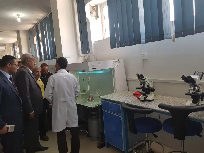 The Minister of Higher Education inspects the progress of the educational process at the university and reviews its infrastructure