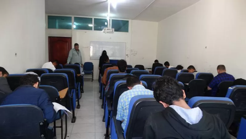 The university leadership launches the final exams for the first semester of the academic year 2018-2019 for the faculties of engineering and management