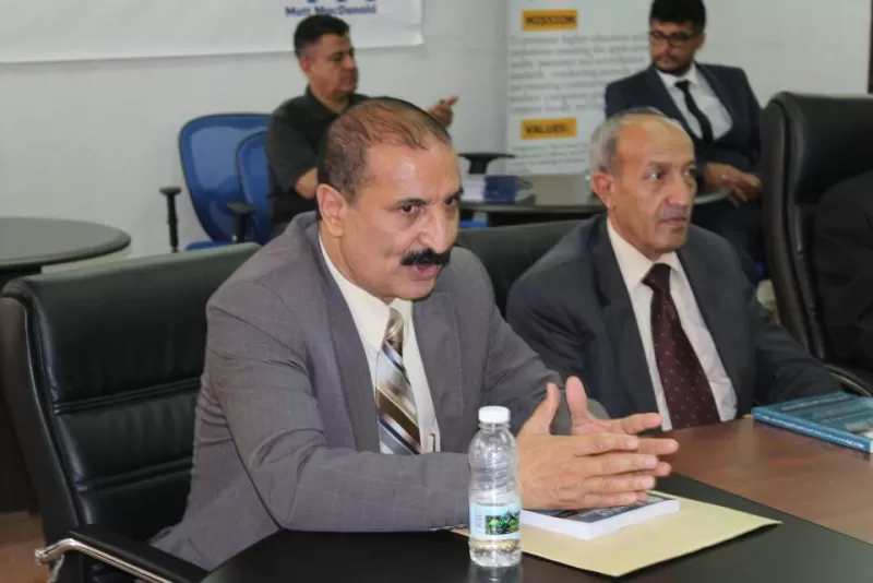 The Dean of the College of Medicine at the University participates in a workshop for preparing the national academic reference standards for the Human Medicine Program