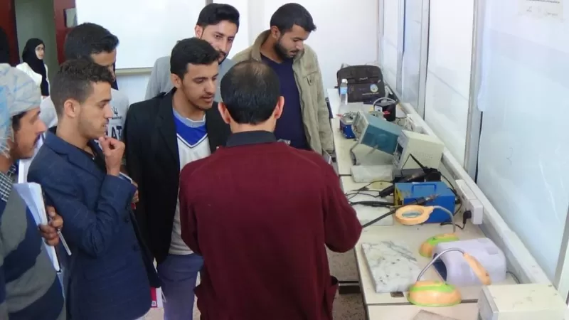 A scientific visit for students of the Information Technology Department to the Yemeni Cisco Academy and the General Institute of Communications GTI