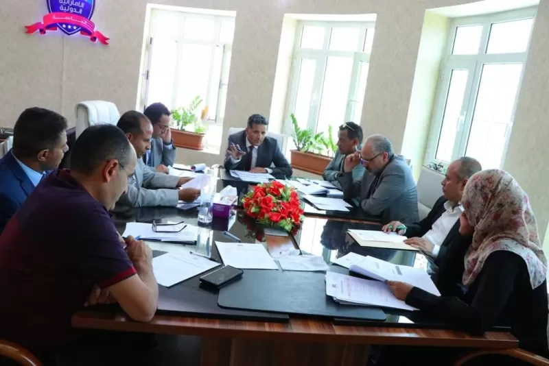 The Supreme Committee for the conduct of the self-assessment held its meeting to follow up on the level of achievement in the evaluation process for academic programs specific university