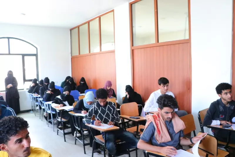 Inauguration of the final exams for the second semester of the academic year 2021-2022 in the College of Administrative and Financial Sciences