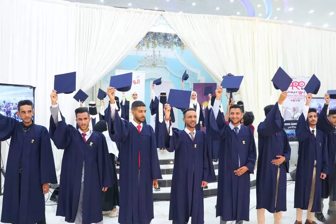 A student artistic ceremony for the graduation of the fifth batch of the Department of Information Technology from the Faculty of Engineering at the university for the year 2021-2022