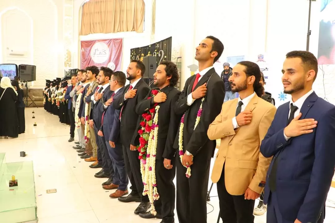 A student artistic ceremony to bid farewell to the fifth batch of the Accounting and Financial and Banking Departments at the College of Administrative Sciences for the year 2021-2022