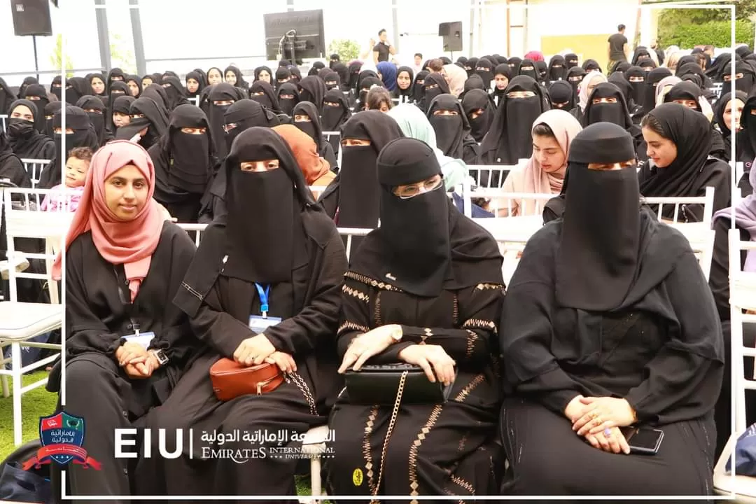 A student artistic ceremony to bid farewell to the fourth batch of students from the Medical Laboratory Department at the Faculty of Medicine and Health Sciences at the university