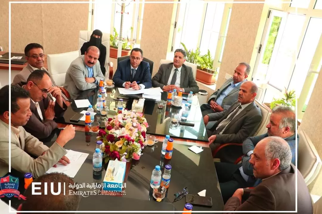 An expanded meeting of the university presidency, deans of faculties and heads of scientific departments to find out about