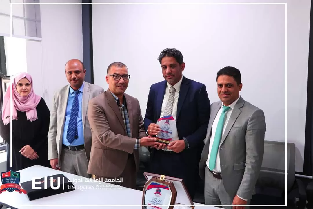 The conclusion of the training course for students of the departments of financial and banking sciences and business administration in the cash wallet system implemented by the university in partnership with Tamkeen Finance