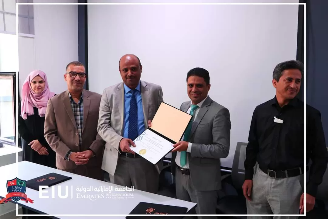 The conclusion of the training course for students of the departments of financial and banking sciences and business administration in the cash wallet system implemented by the university in partnership with Tamkeen Finance