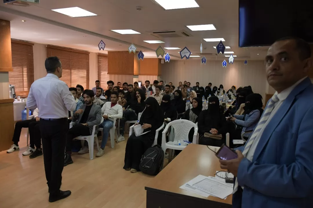 Training and awareness workshop on banking and electronic services in Al-Tadhamon Bank for students of the departments of Financial and Banking Sciences and Accounting