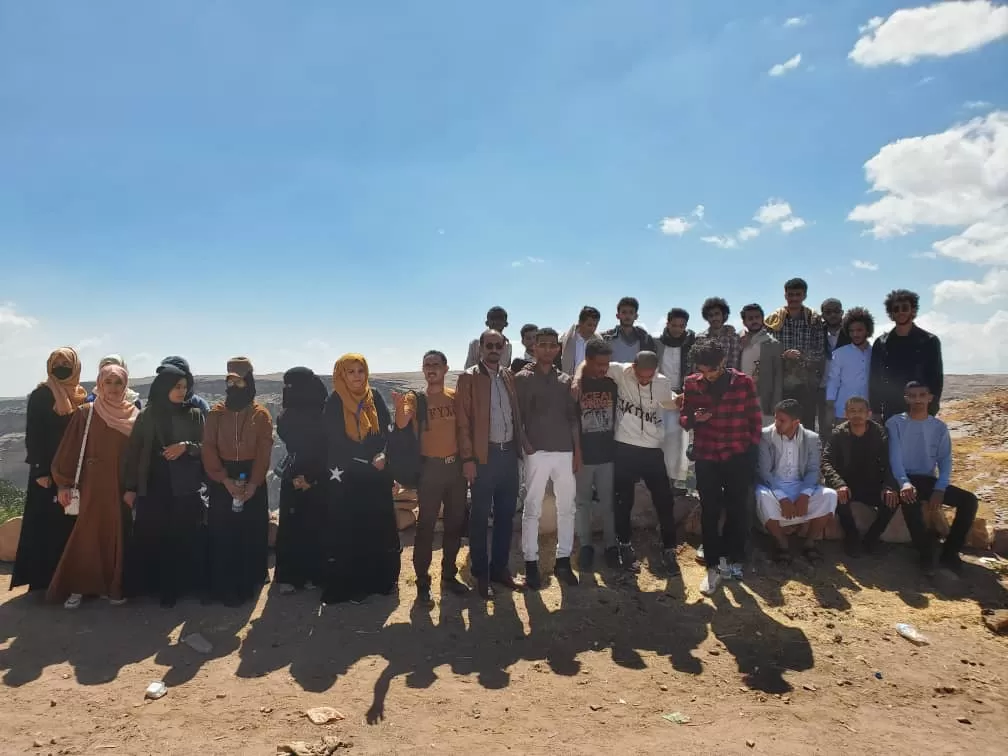 A scientific visit for students of the third-level architecture department to the historical city of Shibam Kawkaban