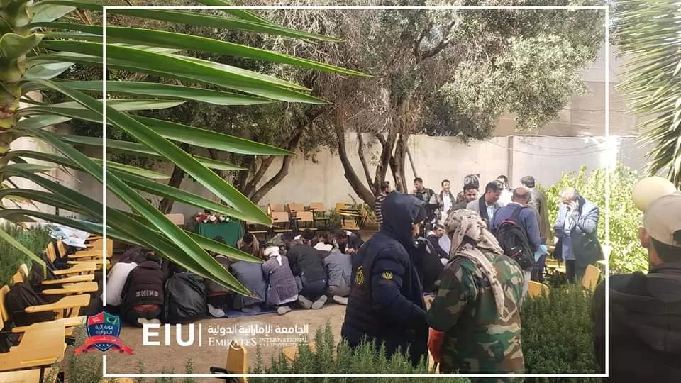 The Student Activities Department and the Student Forum organize a neighborhood table in honor of the hospitality of the families of the martyrs from among the university's affiliates