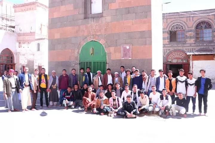 The Student Activities Department and the University Student Forum organize a student visit to the Great Mosque in the old city of Sana'a