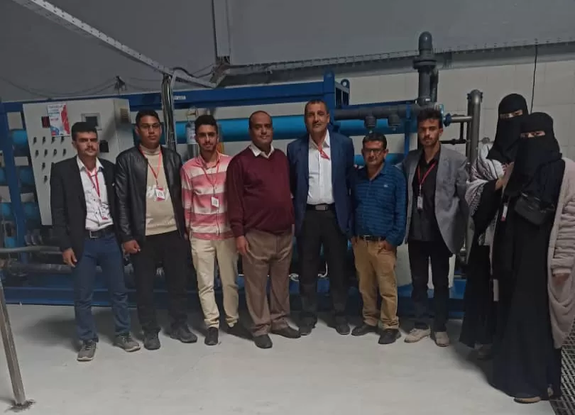 A scientific visit for second-level chemical engineering students to the National Beverage Industry Company